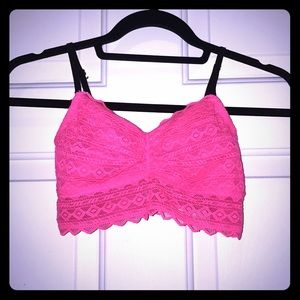 2 Victoria Secret Pink Bralette's